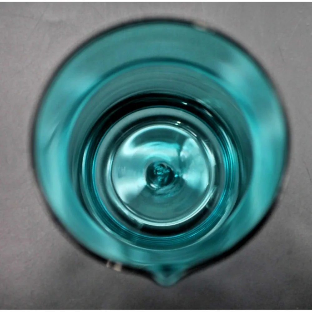 Jonathan Adler Biba Bedside Carafe Set Carafe Cup Blue Glass NEW IN BOX